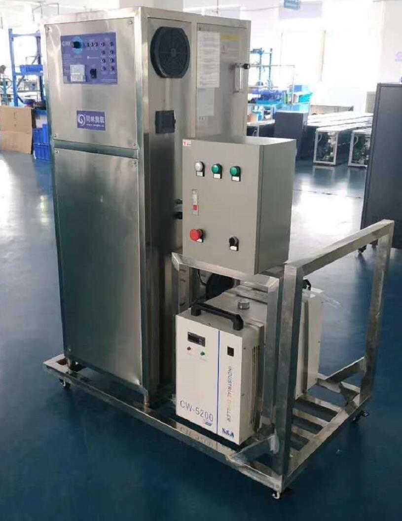 北京某藥廠雙水冷臭氧消毒機使用現場